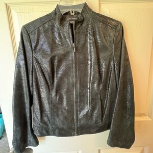 Valerie Steven’s size small black leather jacket!